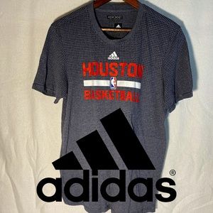Adidas Houston Basketball NBA Climacool Medium Shirt Gray